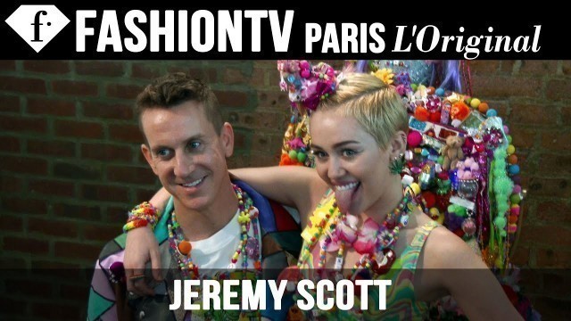 'Miley Cyrus at Jeremy Scott Spring/Summer 2015 | New York Fashion Week NYFW | FashionTV'