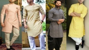 '#mens fashion latest trending men\'s kurta for 2019 summer and Eid special 