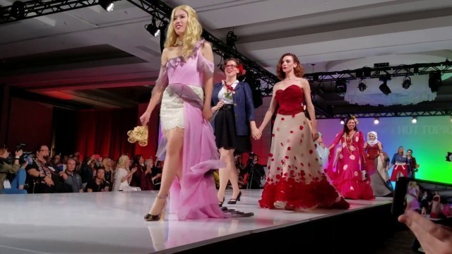 'Her Universe Fashion Show 2017, Contestants and Designers on the runway'