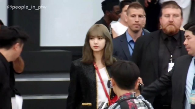 'Lisa 리사 from BLACKPINK 블랙핑크 / Lalisa Manoban - Celine Menswear fashion show - 23.06.2019'