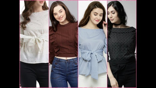 'Latest Teenage fashion trends ll college outfits ideas ll latest top design for college girls'