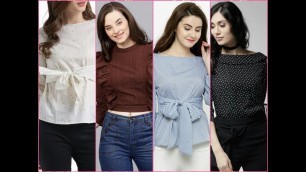 'Latest Teenage fashion trends ll college outfits ideas ll latest top design for college girls'