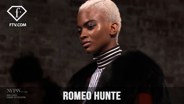 'New York Fashion Week 2017-18 - Romeo Hunte | FashionTV'