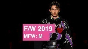 'Prada Fall/Winter 2019 Men\'s Runway Show | Global Fashion News'