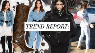 'BEST OF FALL FASHION 2018-2019 PT. 5: WESTERN TREND'