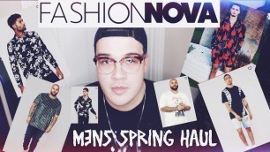 'FASHION NOVA MENS | SPRING HAUL 2019'