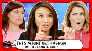 'Jeannie Mai Reviews Dog Fashion'