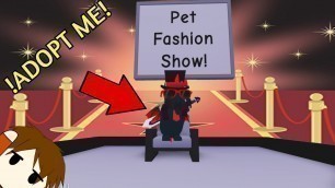 'I Won A Pet Fashion Show | Adopt Me Roblox'