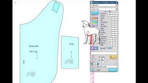 'How to Sewing pet clothing & measuring your dog sizes in Designer for petwear by DesignSew'