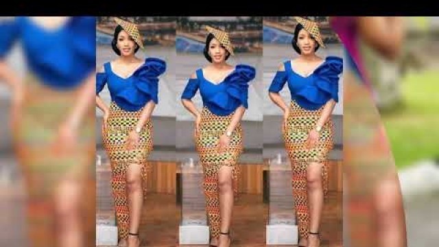 'LATEST ANKARA STYLES FOR WOMEN #kitenge fashion 2020 #kitenge fashion short dress #dashiki #kente'