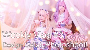 'A week in my life #03:  Lolita Fashion New Collab Design Photoshoot, Cosplay Photo Studio in Taiwan'