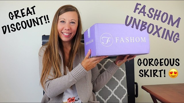 'Fashom Unboxing, Try-on & Review | Fall Fashion 2019'