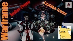 'Warframe [PS4] Ember Prime  Fashion frame'