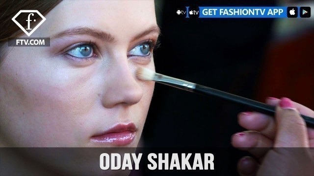 'New York Fashion Week Fall/Winter 2017-18 -  Oday Shakar Make Up | FashionTV'