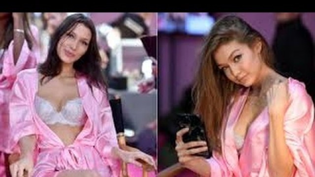 'Gigi and Bella Hadid Victoria\'s Secret Fashion Show 2016 Paris'