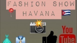 'Fashion show || Cuban students || Havana || Cuba || South African Youtuber || Dimpho Rapotu'