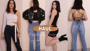 'LO QUE PEDÍ vs LO QUE RECIBÍ - Haul Fashion Nova'