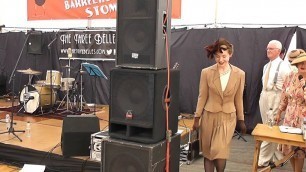 'BARRELHOUSE STOMP Lawdy Momma\'s 1940s FASHION SHOW Battlesbridge Essex'