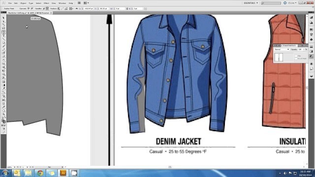 'Illustrator Tutorial   Clothes Design 3'