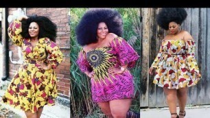 '2019/2020 MOST TRENDING #KITENGE DRESSES FOR PLUS SIZE DRESSES FOR WOMEN THAT TREND AROUND THE WORLD'