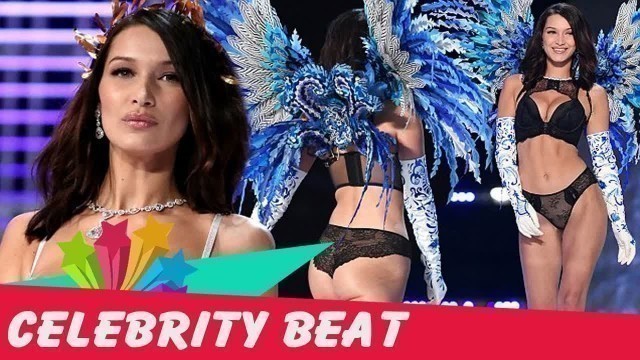 'Bella Hadid suffers a nip slip at Victoria\'s Secret show'