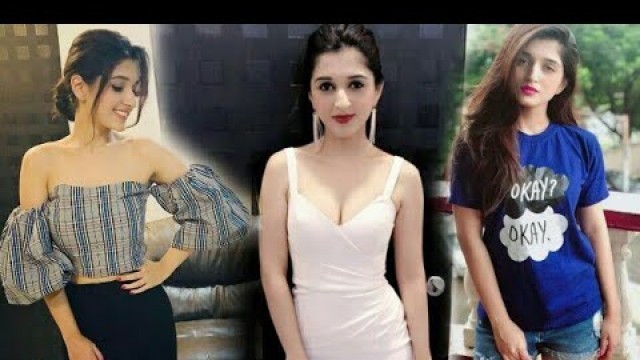 'Teenage Girls Fashion Trend | Nidhi Shah lookbook 2018 - \"Tu Aashiqui\" Tv Actress'