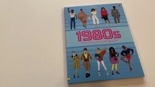 'Usborne’s 1980s Fashion Sticker Book'