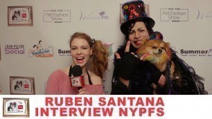 'New York Pet Fashion Show Ruben Santana Interview The Dog Show NYC'