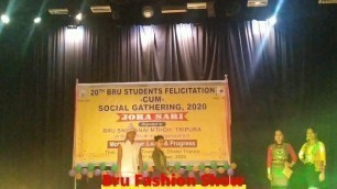 'Bru Fashion Show | Jora Sari | Bru Fresher 2020'