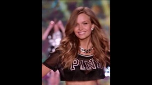 'Josephine Skriver walking in VS Fashion Show 2014'