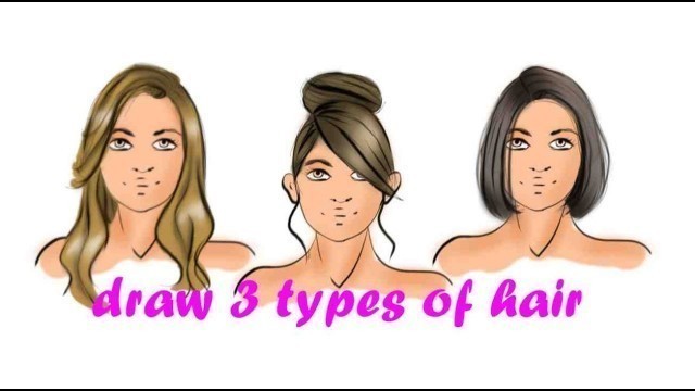 'Fashion Illustration:  Drawing Hair for Beginners'