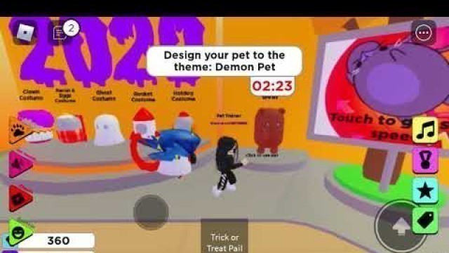 'Entering a pet fashion show (ROBLOX PET DRESS UP SHOW)'