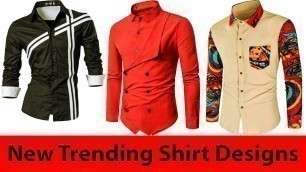 'Latest Shirt Designs For BoysGents of 2020 || New Fashion Shirt pictures || AMBER STITCHING'