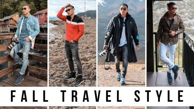 '6 Travel Style Outfits for Fall | Men\'s Fashion 2019 | Alaskan Cruise'