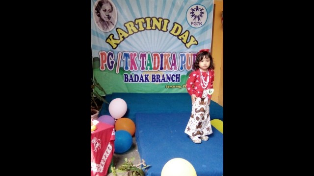 'Lomba Fashion show Hari Kartini TK Tadika Puri Gayam Sari'