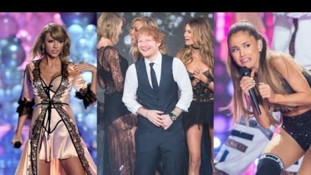 '2014 Victoria’s Secret Fashion Show Performances! (Taylor, Ariana & Ed)'