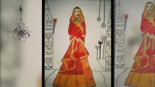 'Padmavat Ghoomar Lehnga 