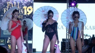 'Fall fashion week 2019 | fashion show bangalore | Glamorous fashion show | Ragini Dwivedi |'