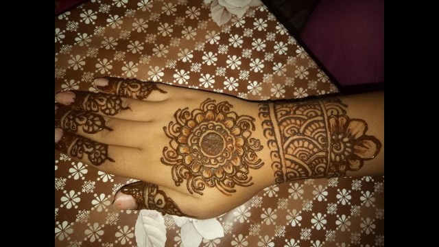 'New Fashion Mehndi Desing on Hand 2017 | Indian Mehndi Design 2017'