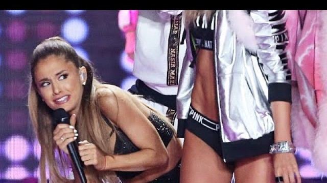 'Ariana Grande Golpeada en el Desfile de Victoria’s Secret'