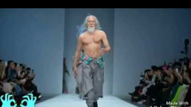 '80 years old china grandpa becomes a model'