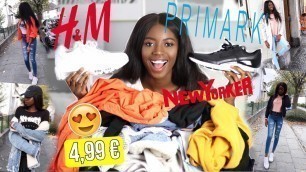 'XXL Fashion Haul Try on 2017 | Sale | h&m, Primark, New Yorker | Herbst, Winter | Abigail'