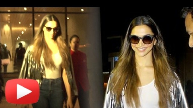 'Deepika Padukone Returns To Mumbai After Attending New York Fashion Week 2017'