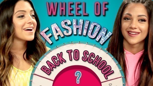 'Niki And Gabi\'s Back to School OOTD Challenge | Wheel of Fashion'