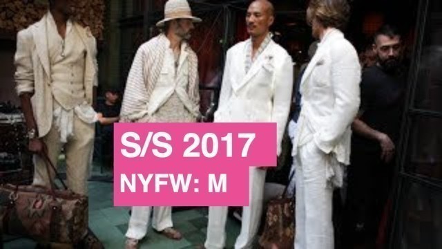 'Joseph Abboud Spring / Summer 2017 Men\'s Runway Show | Global Fashion News'