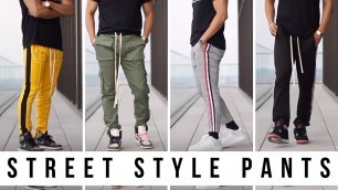 '4 MNML Street Style Pants for Fall | Men\'s Fashion 2019 | Levitate Style'