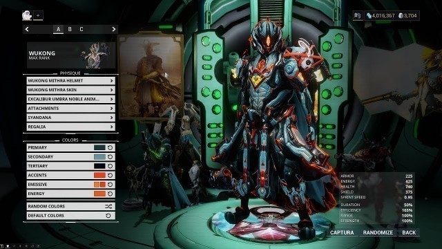 'Wukong FASHION FRAME - Warframe ITA'