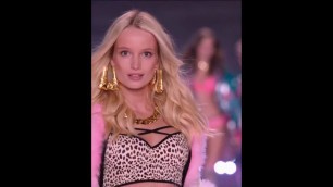 'Maud Welzen walking in VS Fashion Show 2014'