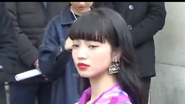 'Nana KOMATSU 小松菜奈 @ Paris Fashion Week 7 march 2017 show Chanel / mars #PFW'