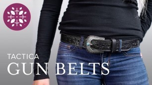 'Women\'s Concealed Carry Gun Belts by Tactica Defense Fashion'